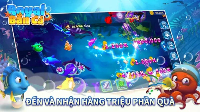 Bắn Cá Royal Fishing tại FANVIP | Sân chơi dành riêng cho “đại gia” săn cá 2 Bắn Cá Royal Fishing