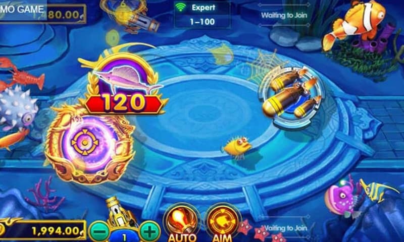 Bắn cá rồng FANVIP: Play săn rồng vàng, "độ" tiền khủng 4 săn cá rồng